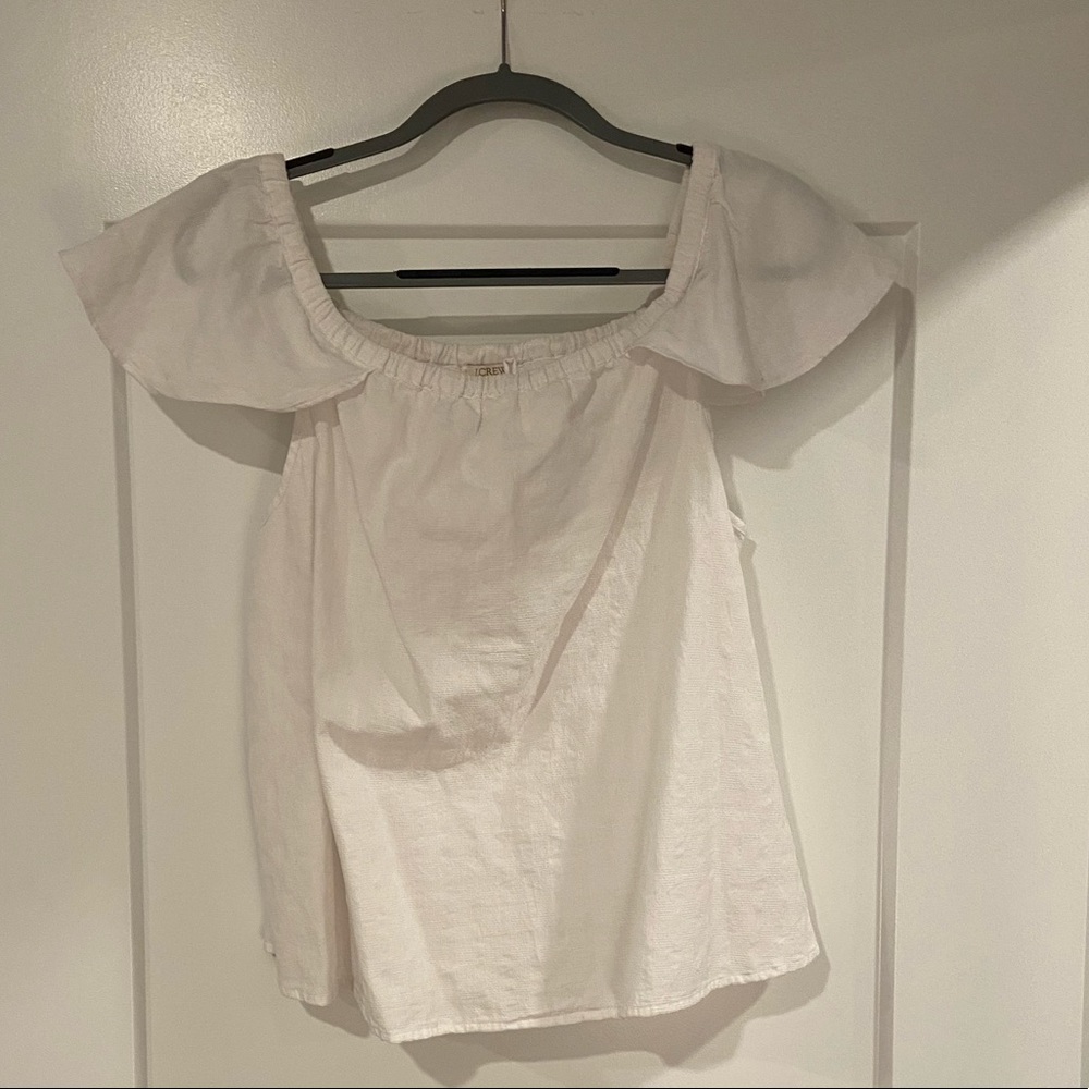 J crew off the shoulder top